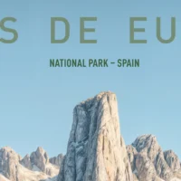 Close-up of Peña Vieja and limestone peaks