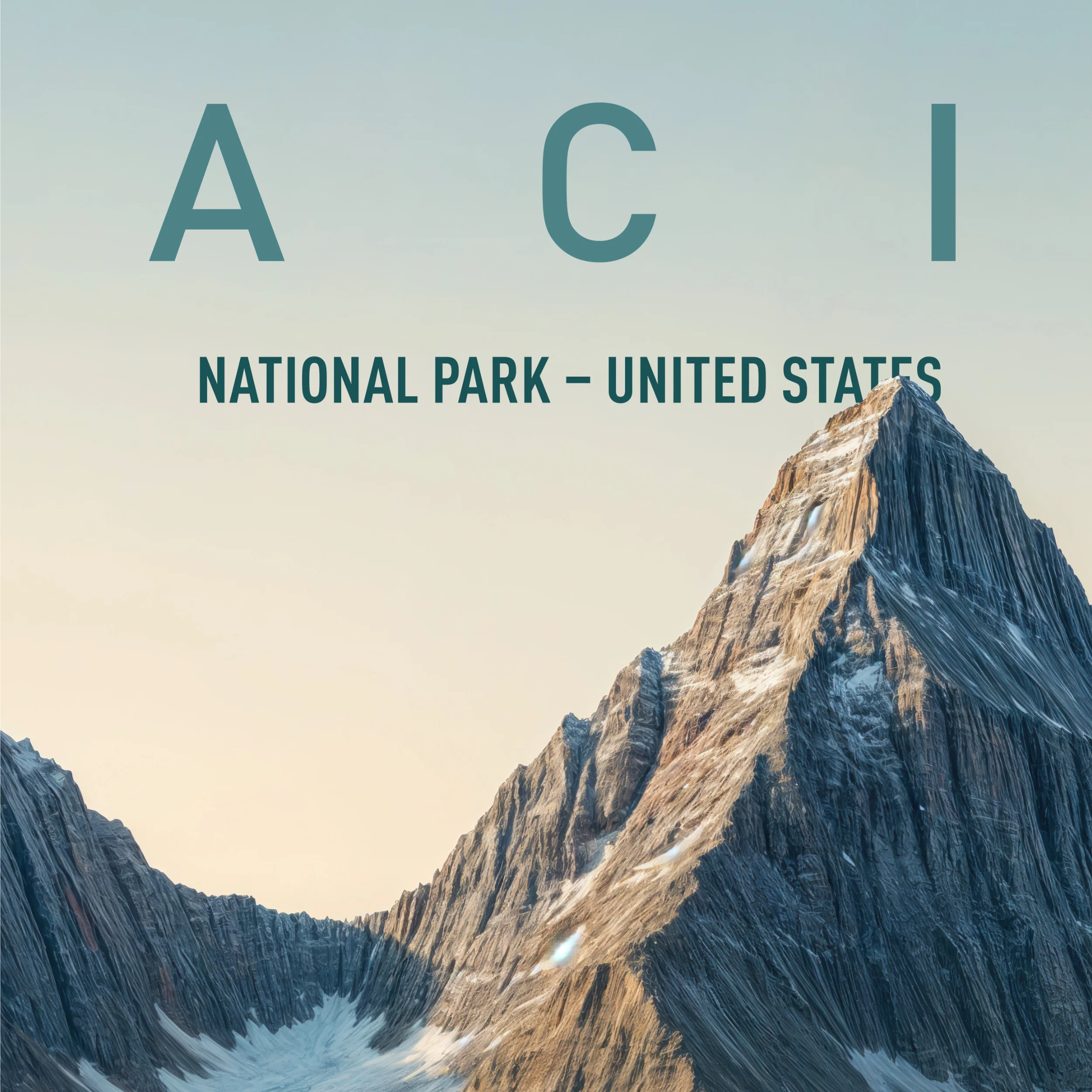 Glacier National Park Explorer Poster – Rocky Mountains Landscape Art